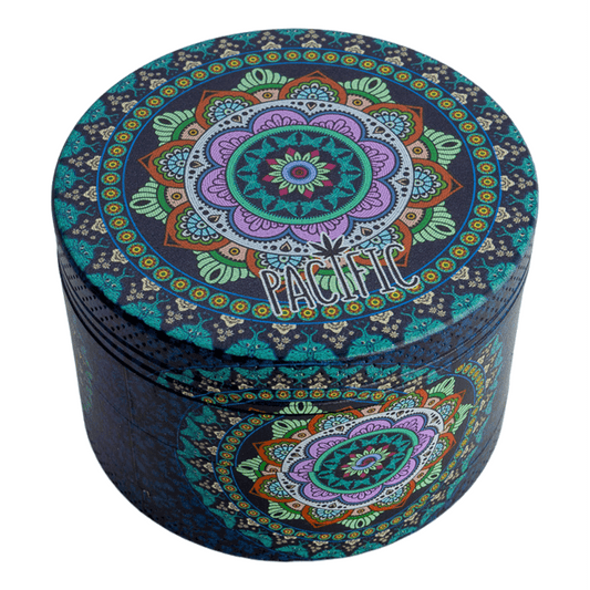 Blue mandala flower Grinder