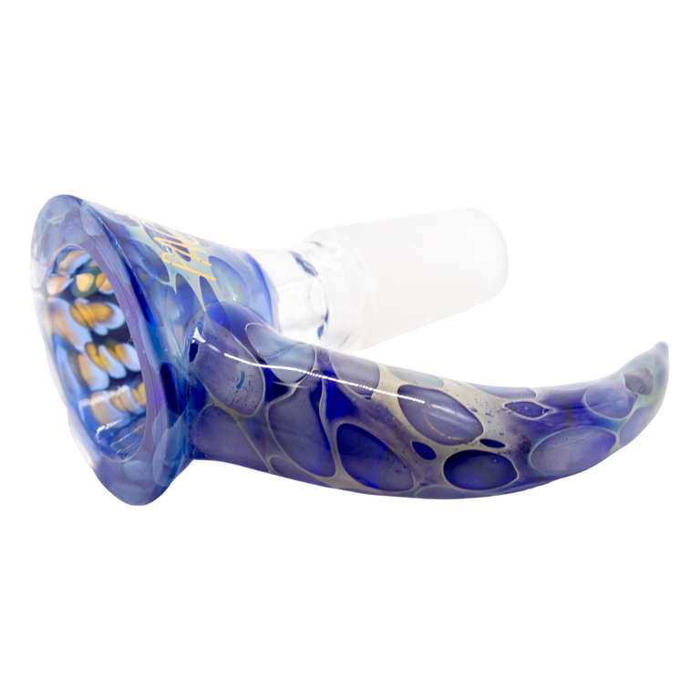 bowl piece large horn blue pacific
