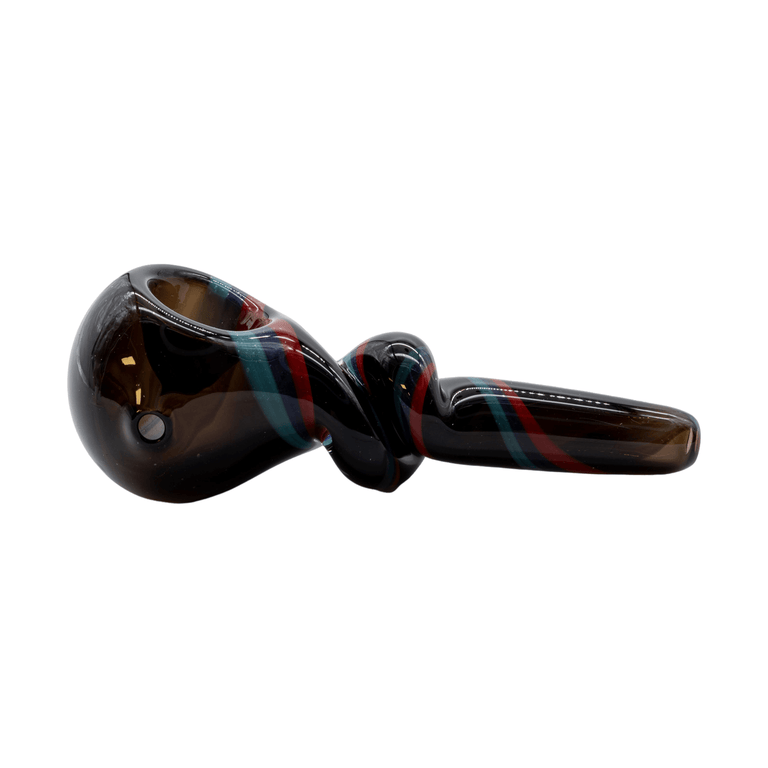 Twisted Hand Pipe With Color Accents