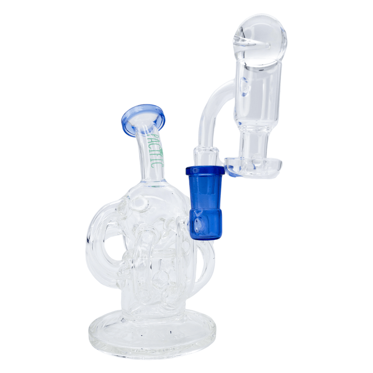 Dual Chamber Cyclone Mini Dab Rig Set