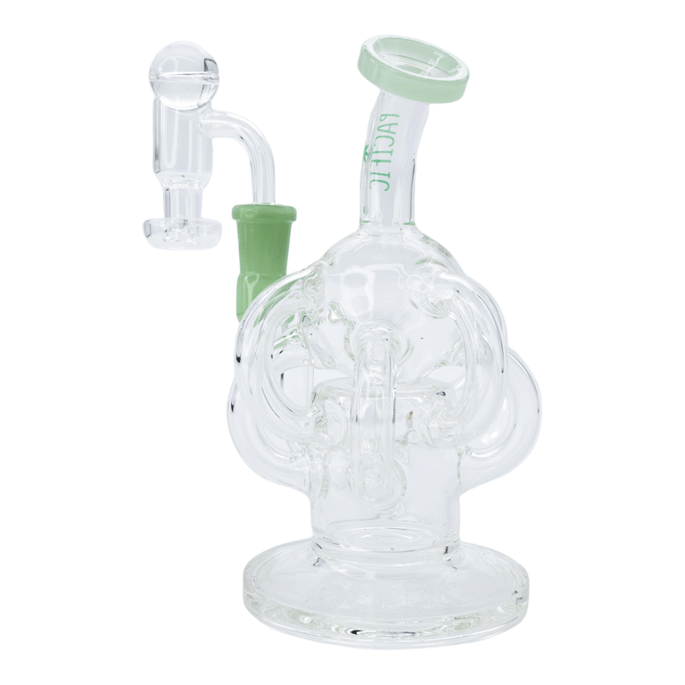 Dual Chamber Cyclone Mini Dab Rig Set