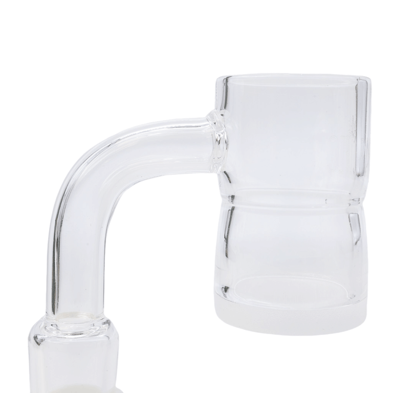 90° Quartz Beveled Banger With Male Joint (14mm & 18mm)