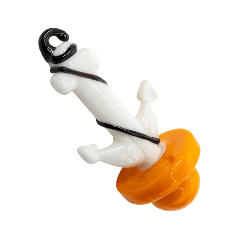 Boat Anchor with Colored Bottom Dab Cap