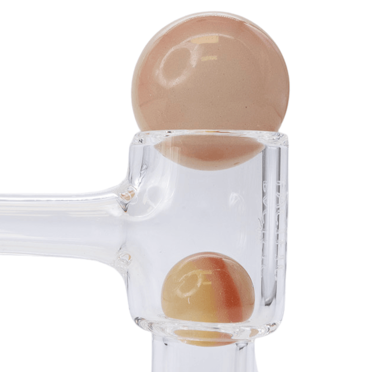 90° Quartz Banger With Marbles (14mm)