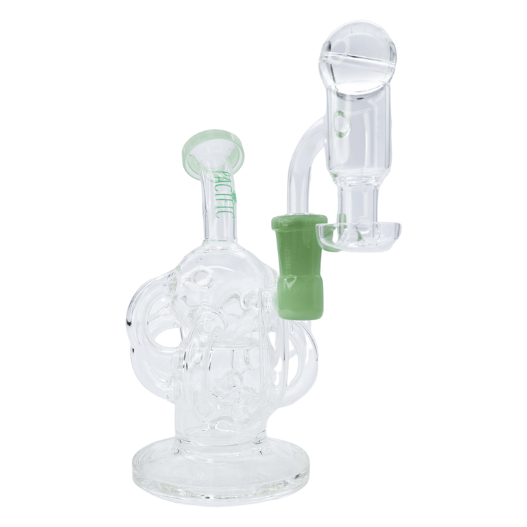 Dual Chamber Cyclone Mini Dab Rig Set