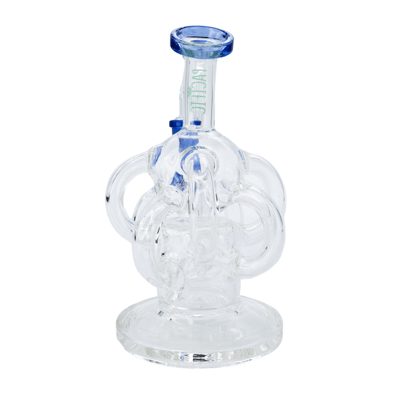 Dual Chamber Cyclone Mini Dab Rig Set