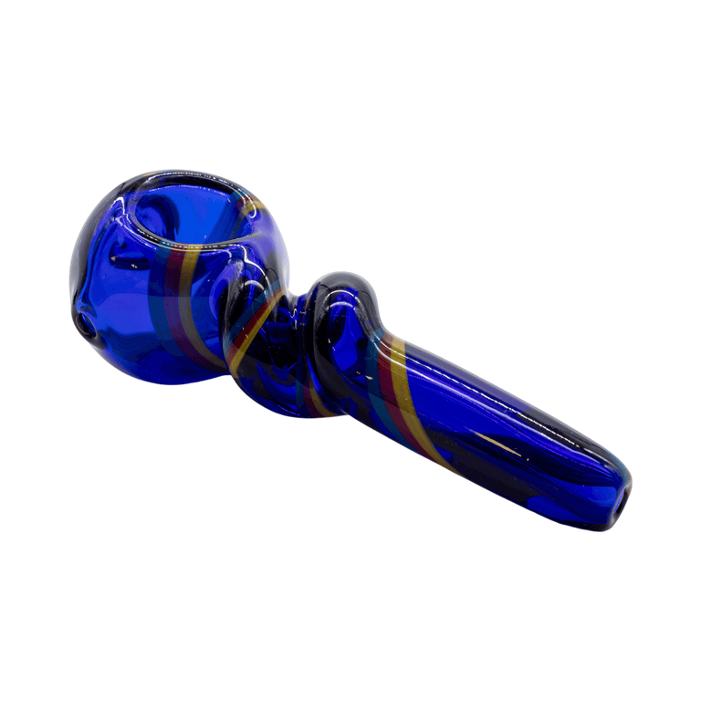 Twisted Hand Pipe With Color Accents