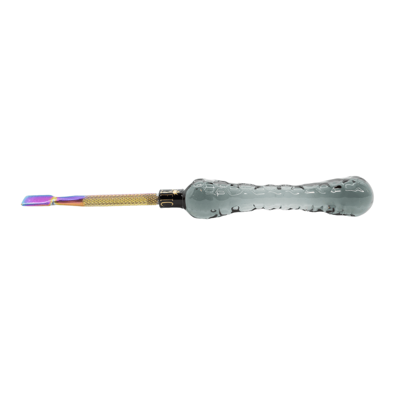 Anodized Dab Tool With Textured Glass Handle