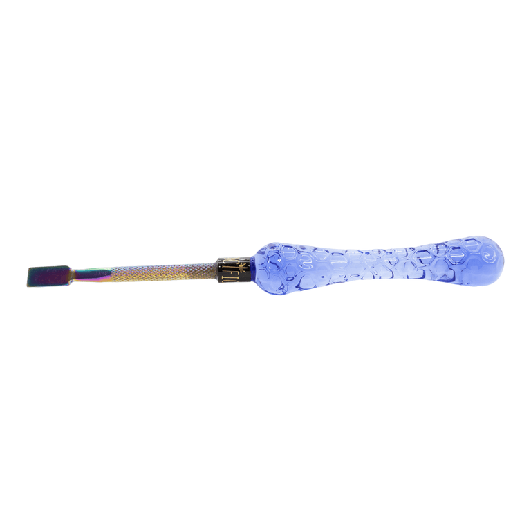 Anodized Dab Tool With Textured Glass Handle