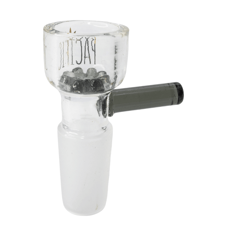 Clear Bowl With Colored Handle