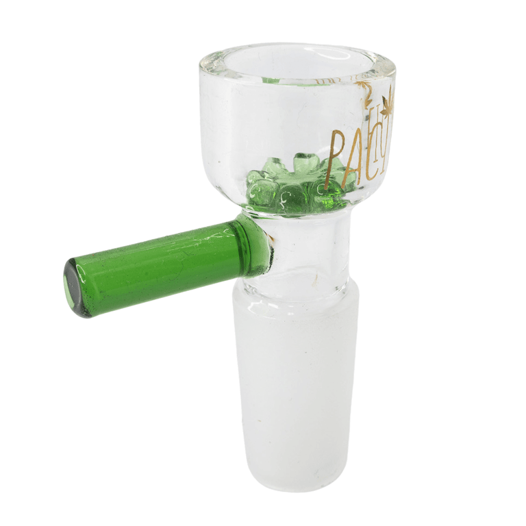 Clear Bowl With Colored Handle