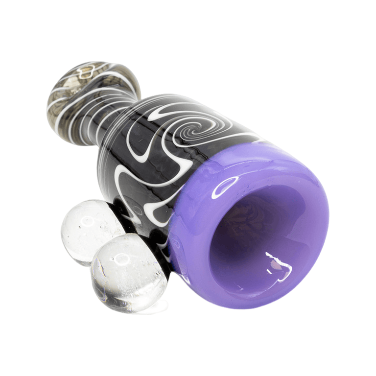 Milk Glass Chillum One Hitter