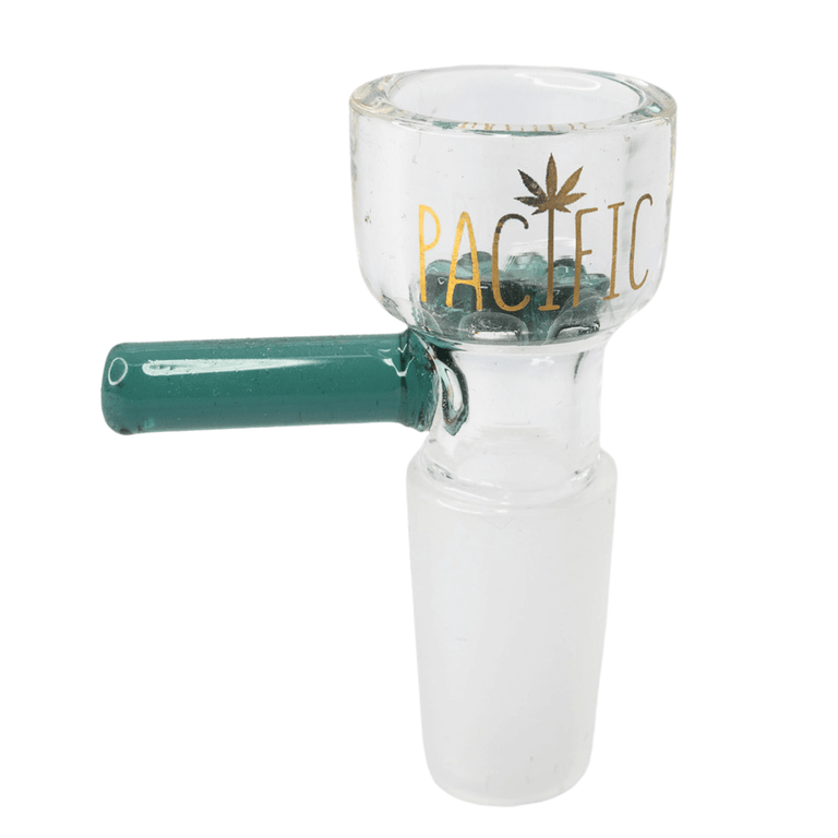 Clear Bowl With Colored Handle