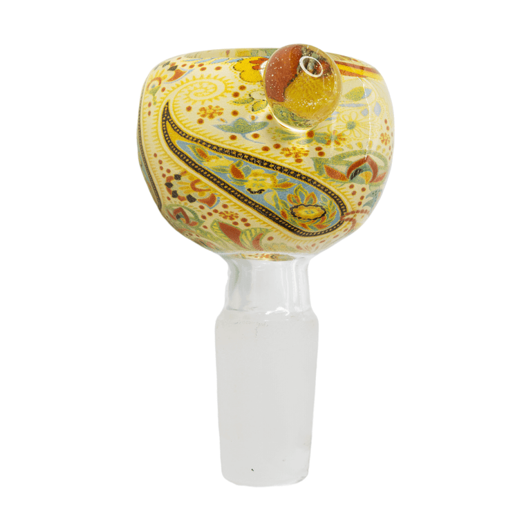 Round Bowl Piece With Patterns