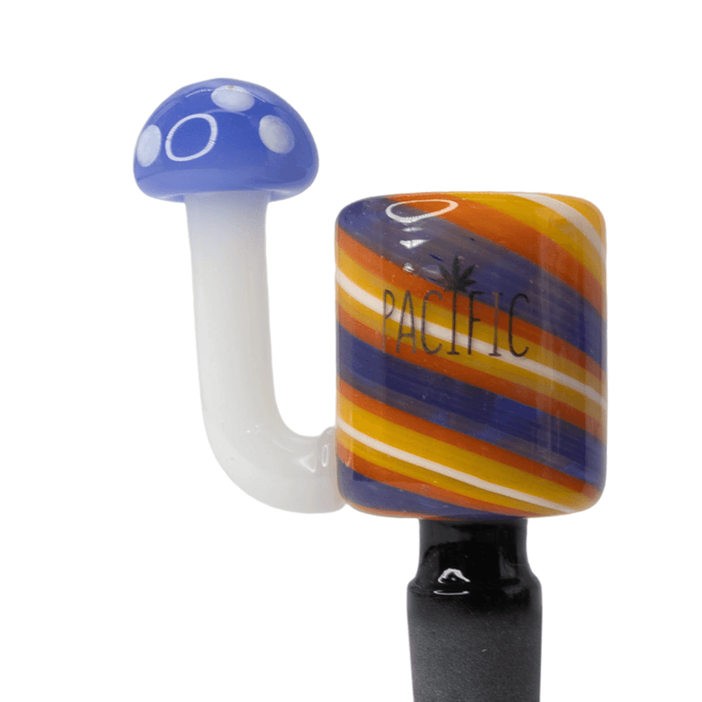 Mushroom Bowl With Stripes