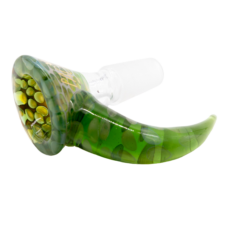 bowl piece green cannabis indica
