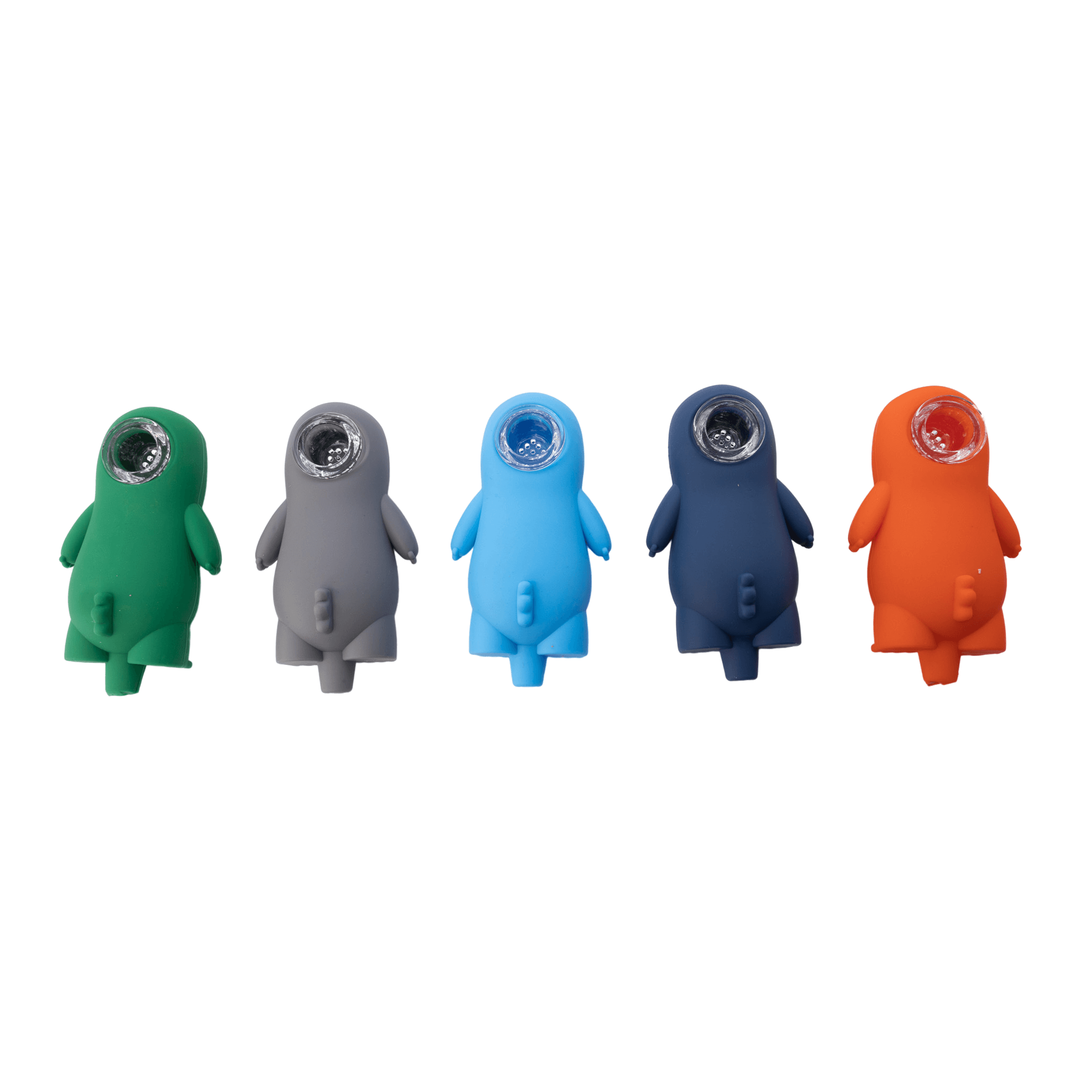 Dinosaur Silicone Hand Pipe